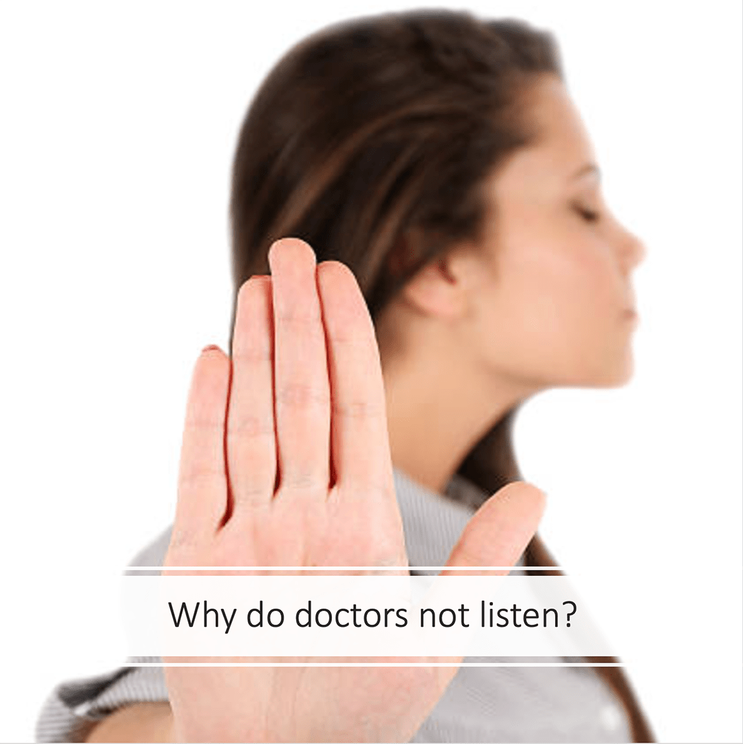 why-do-doctors-not-listen why doctors don't listen