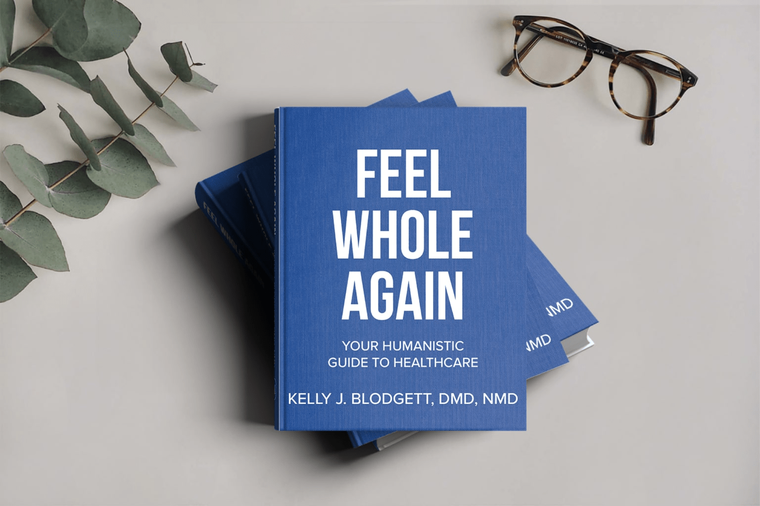 feel whole again book release blue cover